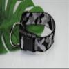 Nylon Collar, 4 cm, Snow Camouflage, Strain-Relief Buckle view 1