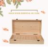 RoseFlower 46-Slot Wooden Essential Oil Storage Box view 4