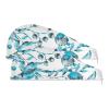 2-Pack Floral Microfiber Hair Towels, Twist Turbans for Wet Hair view 4