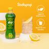 Sodapop BLUNA Lemon Syrup, 500 ml Bottle, Vegan view 3