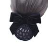 JIHUOO Women's Black Hairnet Bow Barrette view 1