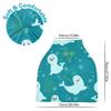 Seelwen Fischen Blue Baby Car Seat Canopy and Nursing Cover view 3