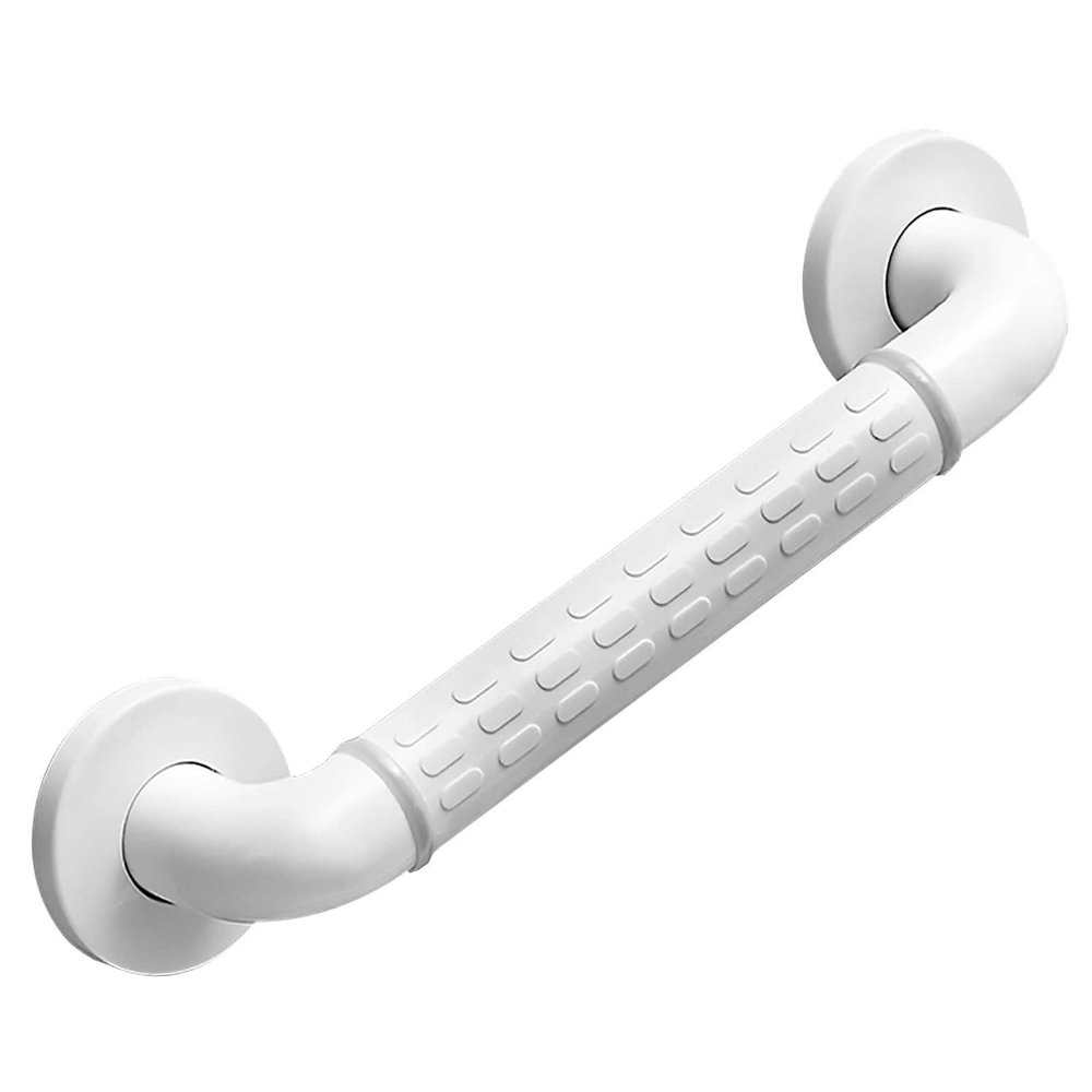 LWPCP 60 cm White Stainless Steel Bathroom Grab Bar
