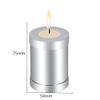 KBFDWEC 75 x 54 mm Stainless Steel Engravable Pet Memorial Ash Urn view 4