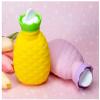 GIVBRO Silicone Hot Water Bottle, Pineapple Shape, Smooth Surface, Knitted Cover on Both Sides, 200 ml view 4