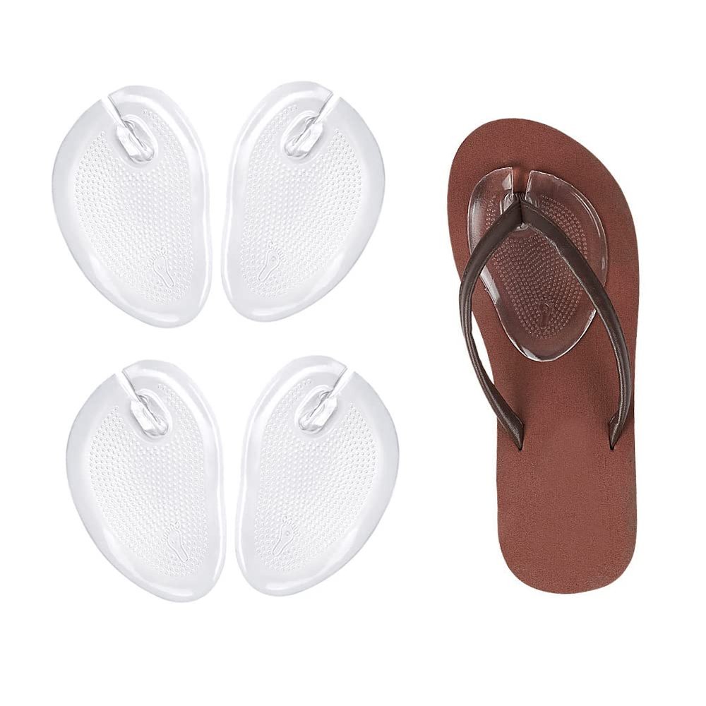 QUUPY Silicone Gel Toe Protectors, Non-Slip, 2 Pairs