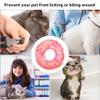 Adjustable Cat Recovery Collar (M) - Pink view 4