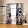 KQDMYT Blackout Thermal Curtains with Eyelets, Pink City Car Design, 170 x 200 cm, 2-Piece Set view 4