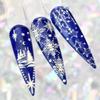 Rubber Relief Nail Art Stickers with Raised Texture for Christmas view 2