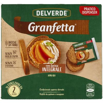 Buitoni Granfetta Whole Wheat Rusks, 16 x 2, 240 g
