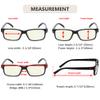 Eyekepper Tortoiseshell Blue-Light-Filtering Reading Glasses, Right Eye +1.50, Different Strengths per Eye view 3