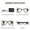 Eyekepper Tortoiseshell Blue-Light-Filtering Reading Glasses, Right Eye +1.50, Different Strengths per Eye view 4