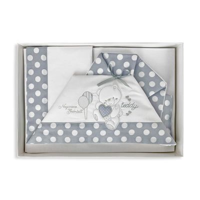T&R Baby Coordina Nazareno Gabrielli Newborn Bedding Set, 3-Piece, 4723