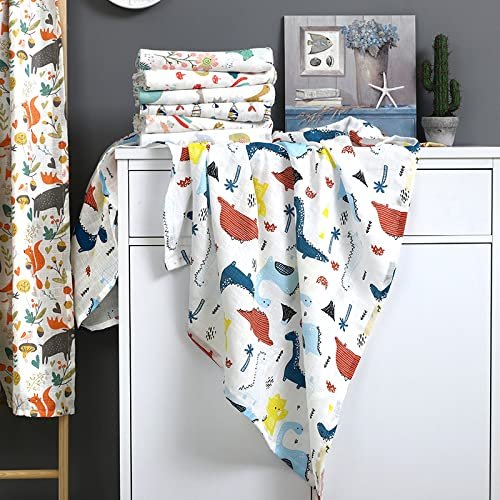 Style-Station Baby Muslin Swaddle Blanket, 120 x 110 cm