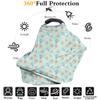 Jeiento Santa Car Seat Cover for Babies, Stretchy, Multipurpose, Full Coverage, Red view 4