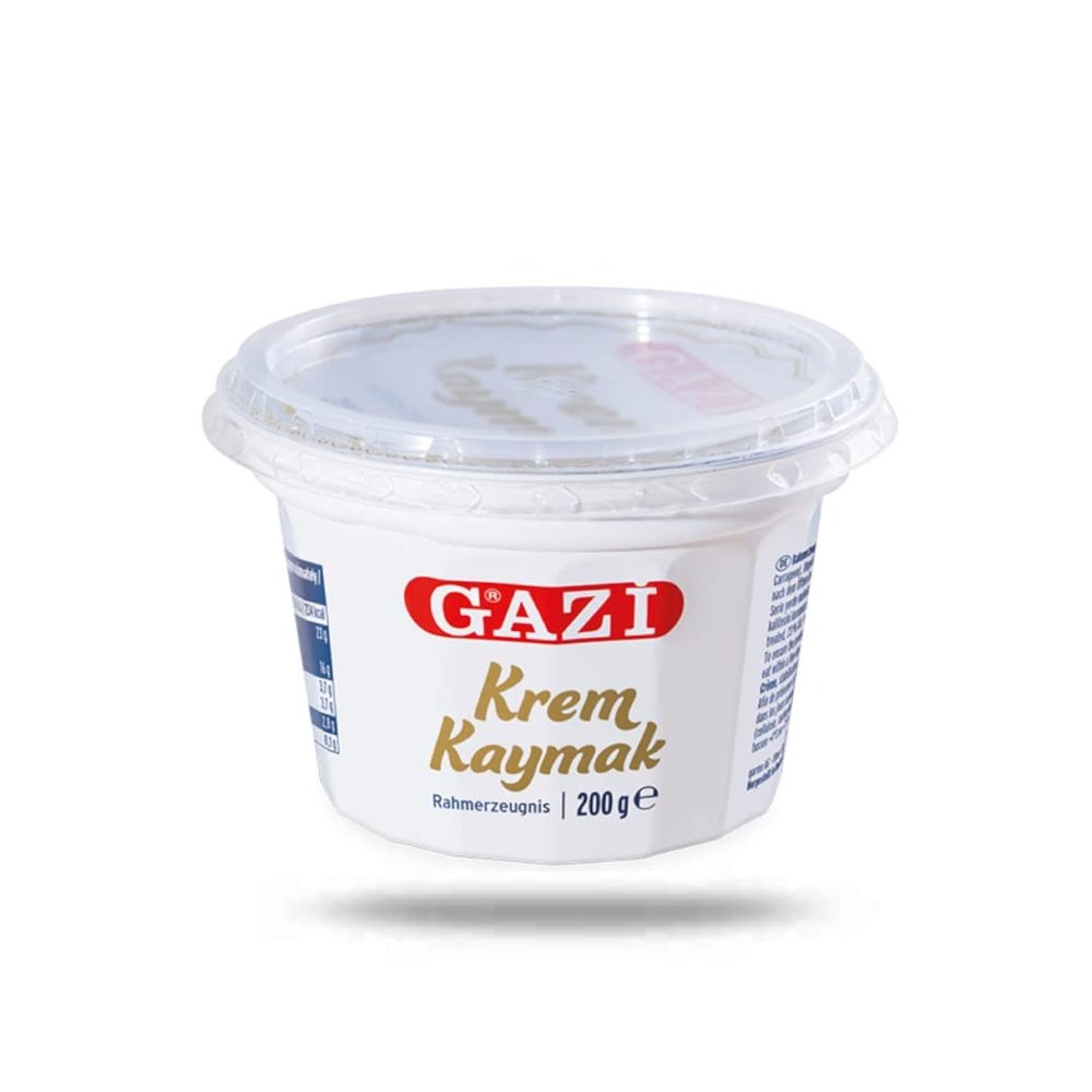 Gazi Krem Kaymak Cream Product, 12 x 200 g, 23% Fat