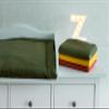 KraftKids Changing Pad, Double Crepe Autumn Green, 85 x 75 cm view 2