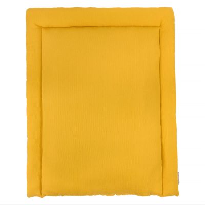 KraftKids Double Crepe Mustard Yellow Changing Pad, 85 x 75 cm