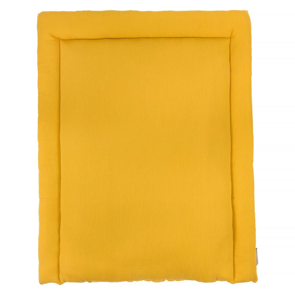 KraftKids Double Crepe Mustard Yellow Changing Pad, 85 x 75 cm
