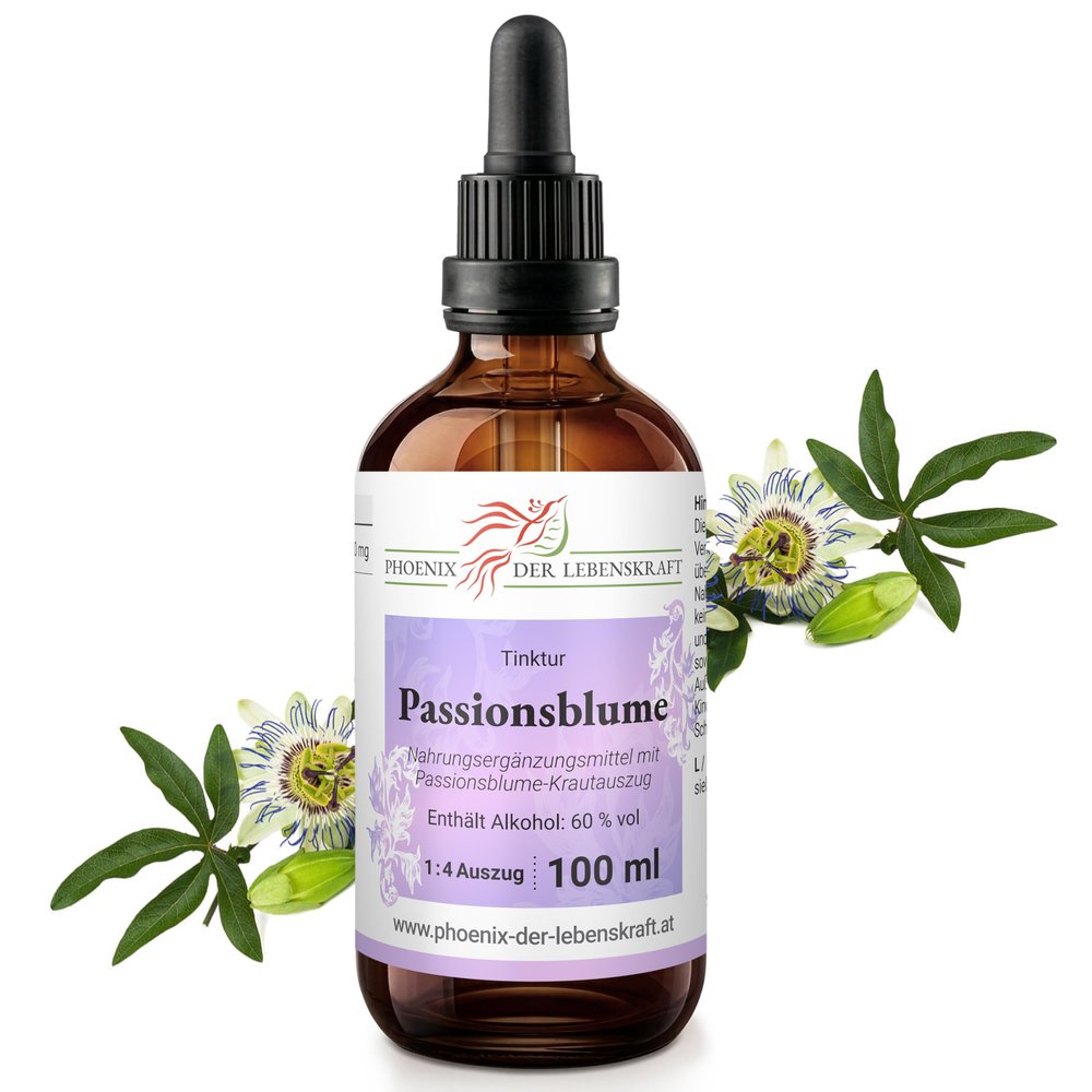 Passionflower 100 ml Tincture, 1:4 Extract