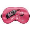 Travel Relax Sleep Mask, Eye Cover, Bed Emoji, Nap Eye Mask, "Wine Made Me Do It 2" [042] view 1