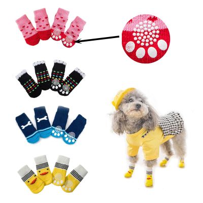 16 Pack Dog Socks, Anti-Slip