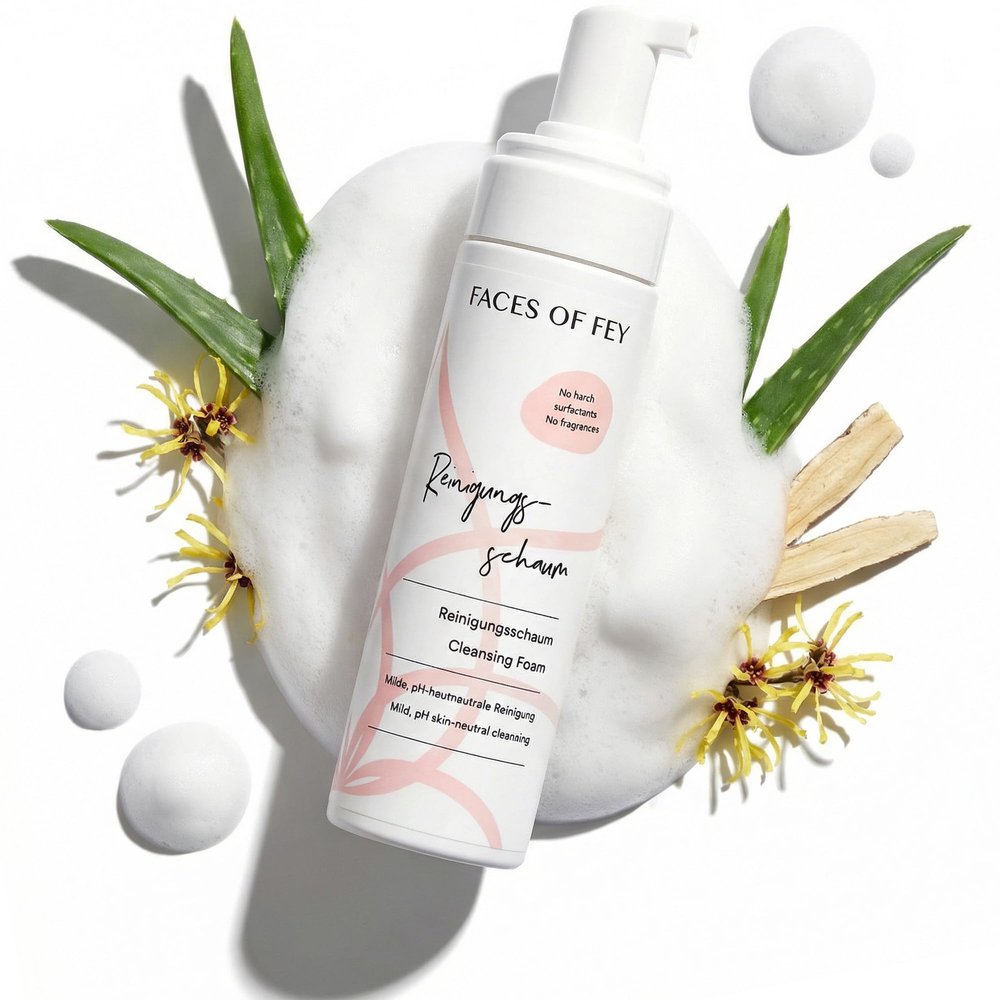 Gentle Facial Cleansing Foam for All Skin Types, 200 ml