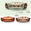 Jinyi2016SHOP Foldable Pet Tunnel and Bed for Dogs and Cats, Green view 2