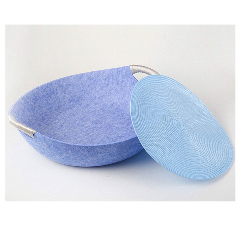 Portable Felt Pet Bed for Small Dogs and Cats