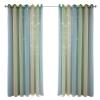 Children's Star Blackout Curtain, Yellow and Blue Rainbow Rods, 240 x 120 cm view 2