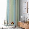 Children's Star Blackout Curtain, Yellow and Blue Rainbow Rods, 240 x 120 cm view 3