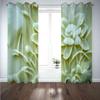 Super-Soft Eyelet Blackout Curtains with Jade-Carved Lotus Design, Noise-Reducing, Thermal-Insulating, 300 x 270 cm view 4