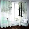 KQDMYT 3D Forest Elk Blackout Curtains, 140 x 160 cm view 2