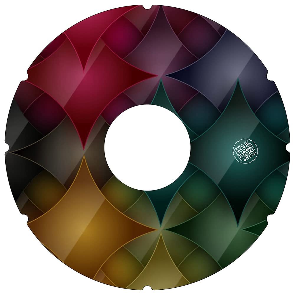 22" SuperSpokeGuard.com Wheelchair Spoke Guards A-250 (Price per Pair)