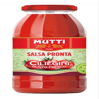 Mutti Salsa Pronta Ciliegini Gusto Fresco Cherry Tomato Sauce, 300 g