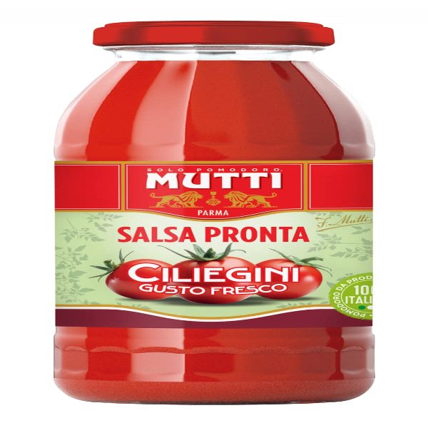 Mutti Salsa Pronta Ciliegini Gusto Fresco Cherry Tomato Sauce, 300 g
