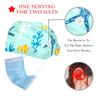 WEETIME Seaweed Fish Pattern Work Caps, Unisex, 2-Pack view 2