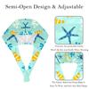 WEETIME Seaweed Fish Pattern Work Caps, Unisex, 2-Pack view 3