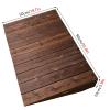 Extra-Wide Portable Non-Slip Threshold Ramp for Wheelchairs view 2