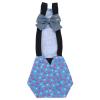 Chicken Diapers, Breathable, Reusable, Washable, Keep Clean at Home (M, Five Stars) view 1