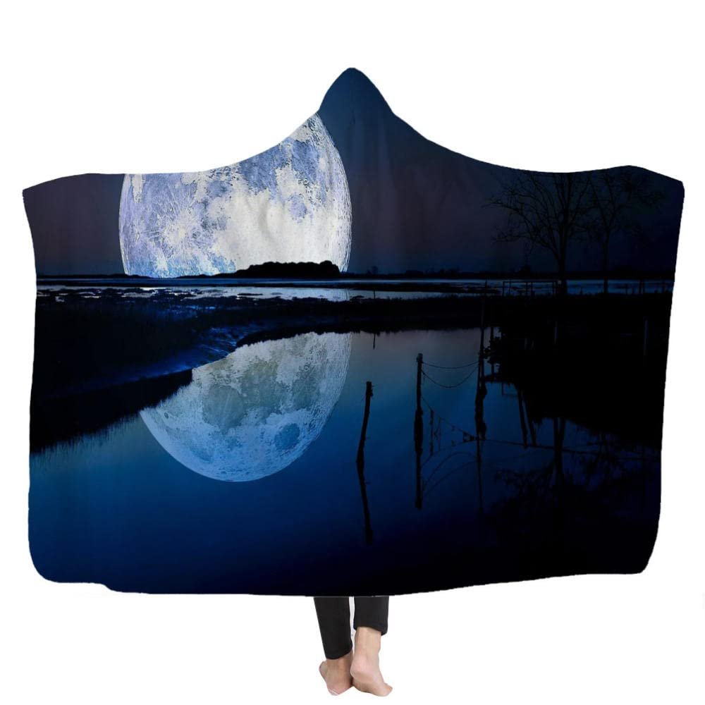 Hooded Blanket, Starry Sky Series, 200 × 150 cm