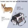 Pet Carrier Bag for Cats, Dogs, and Puppies, Foldable and Airline-Approved view 2