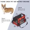 Soft Textured Foldable Pet Carrier for Cats, Dogs & Puppies view 2