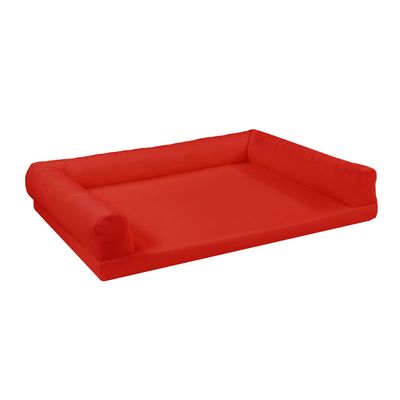 Juelle Orthopedic Dog Bed in Faux Leather