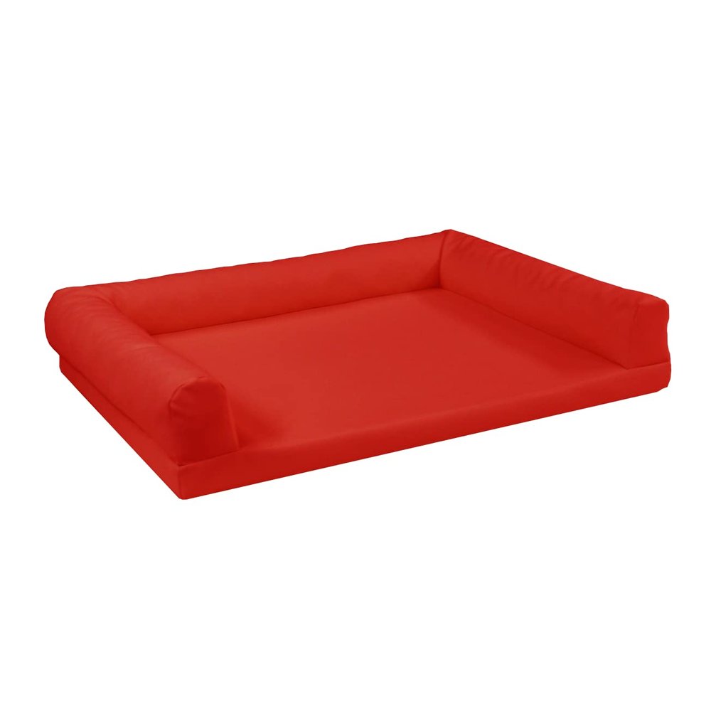 Juelle Orthopedic Dog Bed in Faux Leather