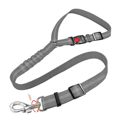 Adjustable Dog Safety Belt with Elastic Buffer
