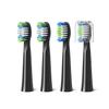 lindawang Compatible with Fairywill Electric Toothbrush Replacement Heads, 4-Pack, Soft Nylon, for Adults, FW-E11 E10 E6 D7S Going, Black view 1
