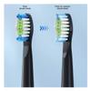 lindawang Compatible with Fairywill Electric Toothbrush Replacement Heads, 4-Pack, Soft Nylon, for Adults, FW-E11 E10 E6 D7S Going, Black view 2