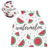 Red Watermelon Baby Car Seat Canopy and Nursing Cover view 1