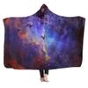 Starry Sky Hooded Blanket, 200 × 150 cm view 1